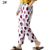 Print Capri Pants Harem Trousers