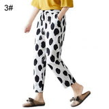 Print Capri Pants Harem Trousers