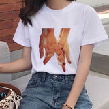 Gesture Printing Harajuku T-shirt
