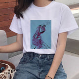 Gesture Printing Harajuku T-shirt