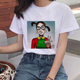 Gesture Printing Harajuku T-shirt