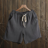 Women Cotton Linen Shorts