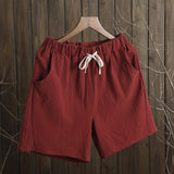 Women Cotton Linen Shorts