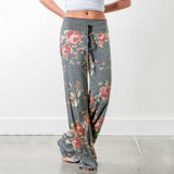 Summer Women's Floral Pants