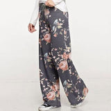 Summer Women's Floral Pants