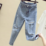 women fashion casual Denim Pants
