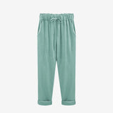 Lace Up Pockets Drawstring Trousers