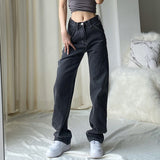 Long Loose Wide Leg Jeans