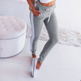 Matching Mid Waist Pencil Pants