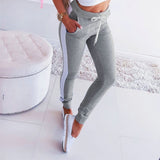Matching Mid Waist Pencil Pants