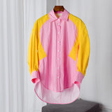 Female's Long Sleeve Irregular Blouse