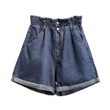 Summer Black Women's Denim Shorts