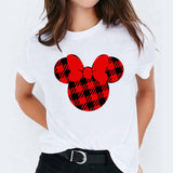 Graphic Print Flower Fashion T-shirt
