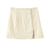 autumn women casual mini skirt