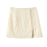 autumn women casual mini skirt
