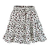 Fashion High Waist Frills Skirt