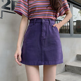 Summer Women Pencil Jeans Skirt