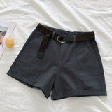 Women Sashes Safari Shorts