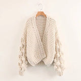 Long Sleeve Batwing Poncho Sweater