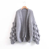 Long Sleeve Batwing Poncho Sweater